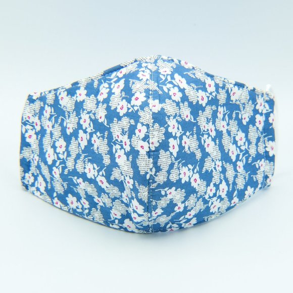 NEW Triple Layer Floral 3D Face Mask-Bright Blur - Picture 2 of 8